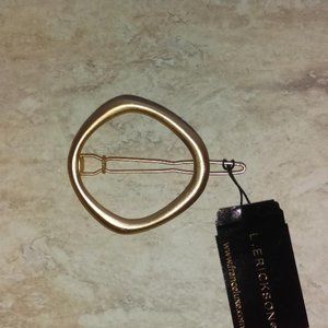 Geometric shape Tige barrette in rose gold color